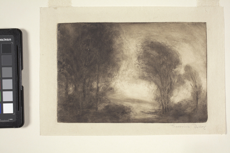Landscape (monoprint)