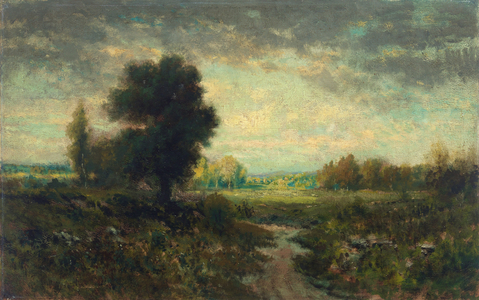 Departing Summer (oil on canvas)