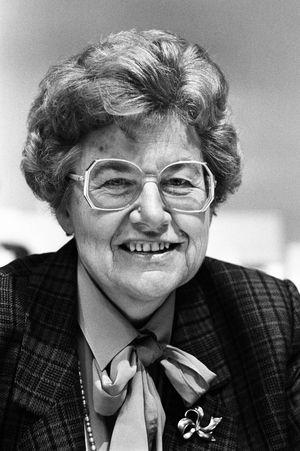 Germany, Neuss, 31 03 1990 Archive No 15 15 CDU NRW State Party Conference Photo Dorothee Wilms CDU …, 1990 (photo)