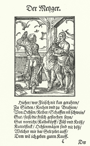 The Butcher (engraving)