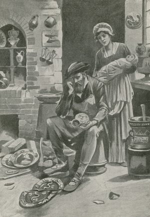 Palissy's wife awaits her hero's hour (litho)