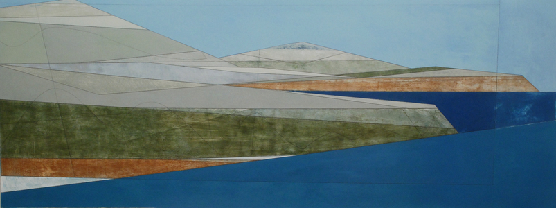 Argolis 5, 2009 (acrylic on plywood)
