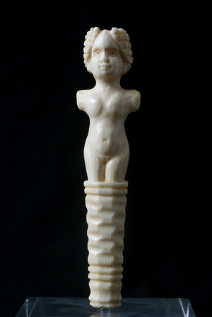 Female figure, c.1600-1699 (carved ivory)