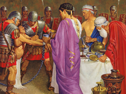 Mithridates, 100 BC (colour litho)