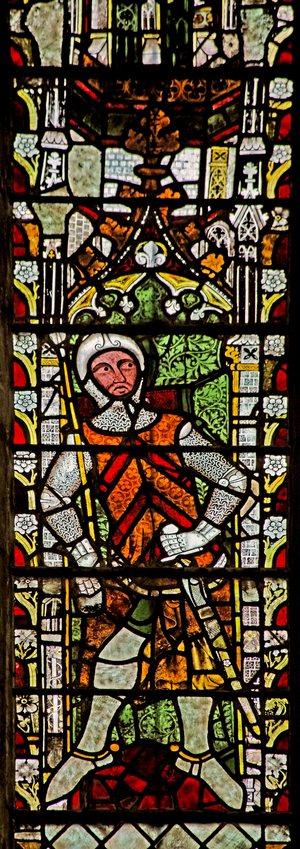 Window n4 depicting Hugh Despenser (stained glass)