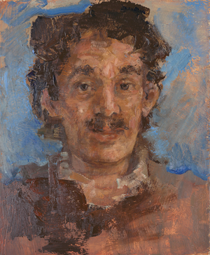 Signor Benevolente, 2009 (Oil on Panel)
