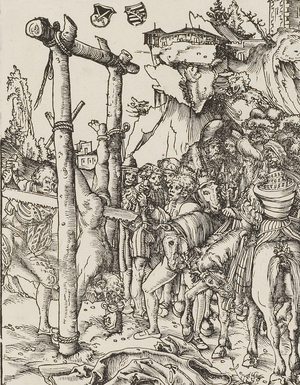 Simon, from the Martyrdom of the Twelve Apostles, c. 1512  (engraving)