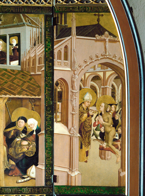 Communion of Saint Magdalene (tempera on parchment)
