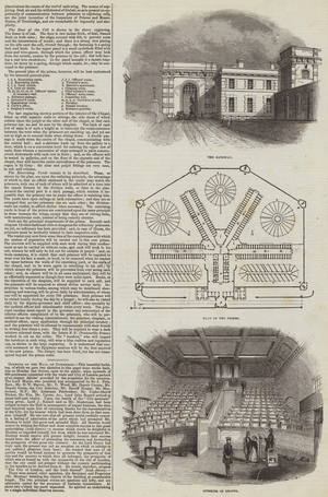 The Pentonville Prison (engraving)