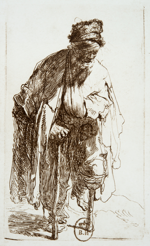 Gueux estropie, 1630 (drawing)