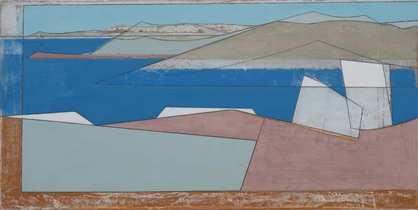 Sounion 1, 2010 (acrylic on hardboard) 