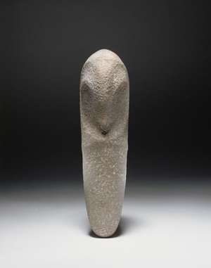 Stele, female head (stone)