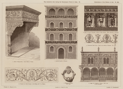 The Industrial Arts during the Renaissance Period in Italy (engraving)