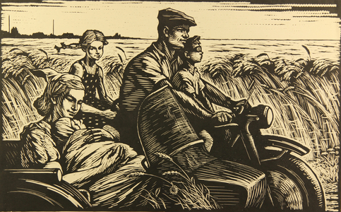 We Need Peace, 1959 (linocut)