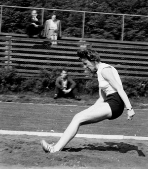 Oslo May 1964 Athletics. One of Norway's great hopes in athletics during …, 1964 (photo)
