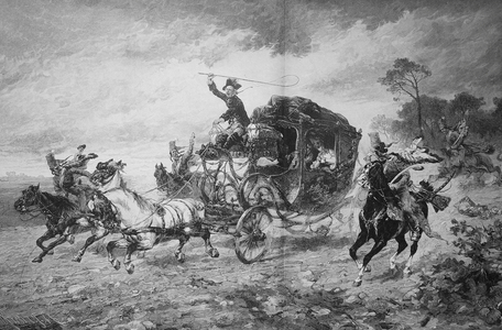 The arrest of Countess Cosel on the Saxon-Polish border