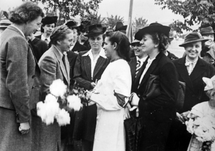 II. WK, German settlement policy, 1940 (photo)