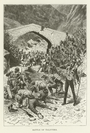 Battle of Talavera (engraving)