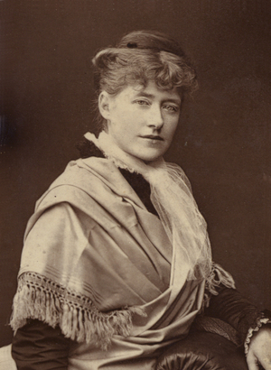 Ellen Terry (b/w photo)