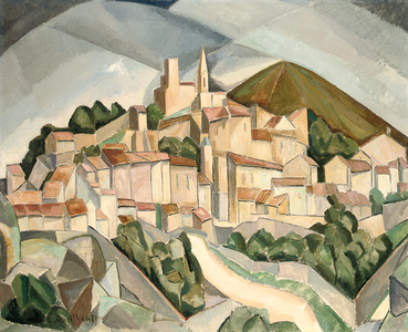 Vue du Val de Grâce, Paris, 1910 (oil on canvas)