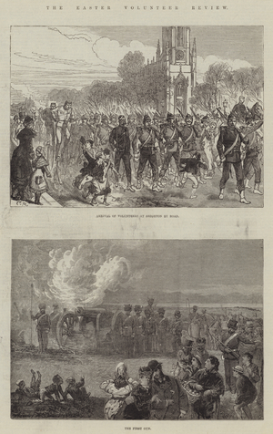 The Easter Volunteer Review (engraving)