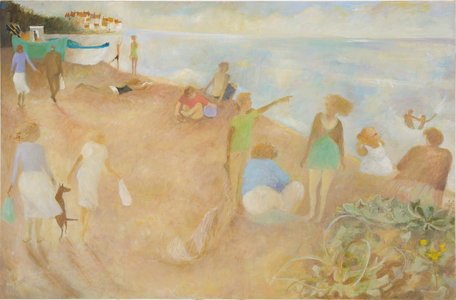 After Exams, 2014 (oil on board)