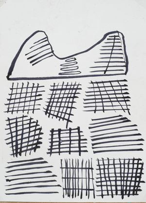 Drawing, 2015 (ink on paper)