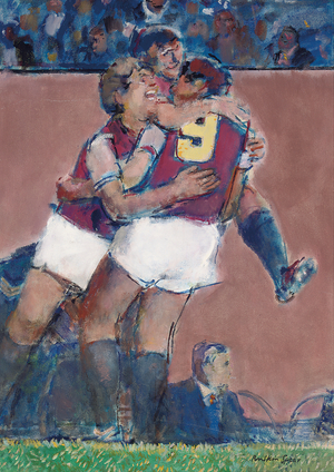 Ecstasy (oil on board)