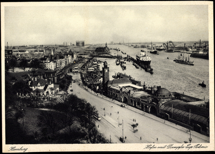 Port of Hamburg, steamer Cap Polonio, HSDG