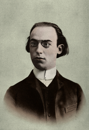 SATIE Erik in 1886 (photo)