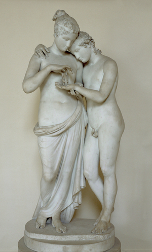 Amor and Psyche. Marble …