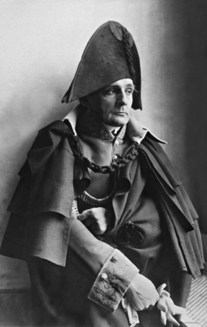 Rudolf Forster in 'Napoleon', 1922 (b/w photo)