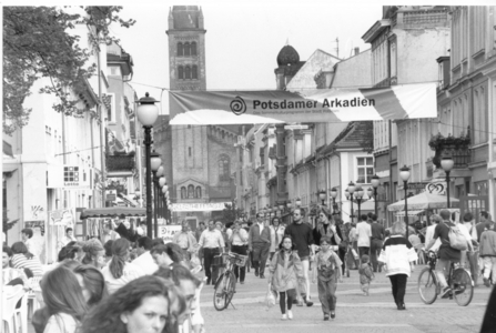 Brandenburg street, Germany, 1992 (photo)