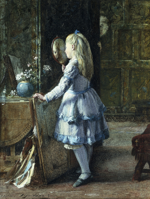 Adolescence, 1874 (watercolour and gouache)