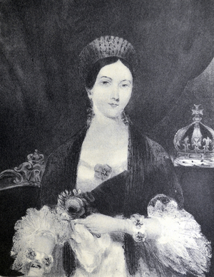 Currier & Ives Illustration 19th Century. Queen Victoria