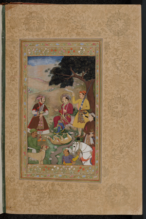 Mughal Indian paintings, 17th century (painting)
