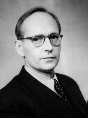 Oslo 19460223. Foreign Minister Halvard M. Lange Labor Party. Lange was Foreign …, 1946 (photo)