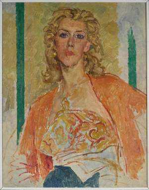 Mavis Wheeler (1908-1970) (Oil on canvas)