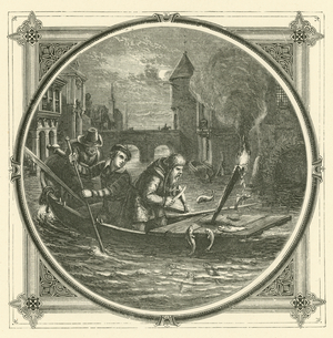 Rest content where thou art (engraving)