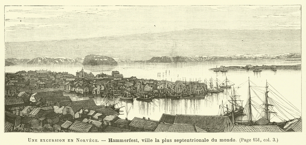 Une Excursion En Norvege (engraving)