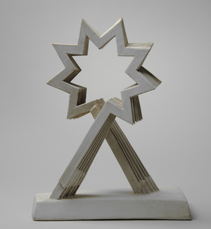 Maquette for the Charing Cross Triple Starhead Commission, London: Starhead, c.1986-91 (painted wood) (see also 876145)