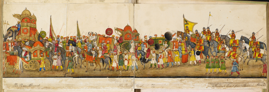 Processional panorama.