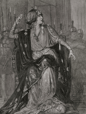 Sarah Bernhardt (Henriette-Rosine Bernard) (Paris,1844-Paris, 1923)
