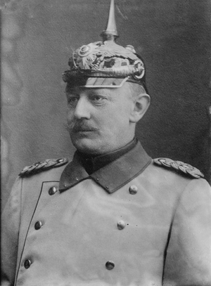 Helmuth Johann Ludwig von Moltke, Moltke the Younger (1848-1916) (b/w photo)