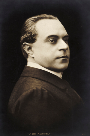 Vladimir de Pachmann - portrait