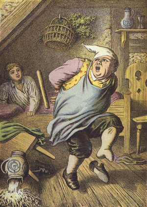 The Three Brothers (colour litho)