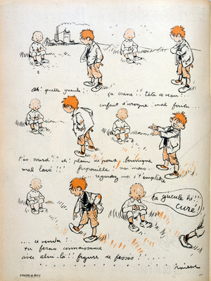 Young boys, 1905 (drawing)