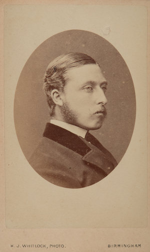 Prince Arthur, 1st Duke of Connaught and Strathearn, 1867-72 (b/w photo)