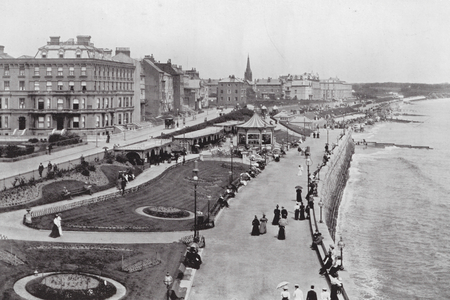 Princess Parade, Bridlington (b/w photo)