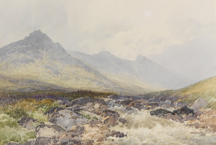 Tavy Cleave, Dartmoor , c.1895-96 (w/c on paper)